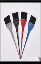 Brushes Care Styling Products Drop Delivery 2021 Hairdressing Tools Mens Enamel Plastic SingleSided Hair Brush 15Cm Dyeing Past6303677