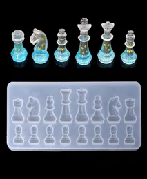 International Chess Shape Silicone Mold DIY Clay UV Epoxy Resin Mold Pendant Molds for jewelry9764698