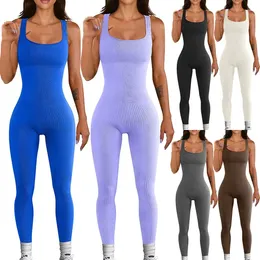 Damen Yoga-Trainingsanzug, Overall, nahtloser Sportbekleidungsanzug, Fitnessstudio, Push-Ups, Fitness, Workout, Body, große Größe 3XL 240118