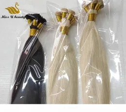 Blonde Hair Extensions Hand Tied Hair Weft White Grey Light Color Human Hair Weaves Made by Hand 100gram7496284