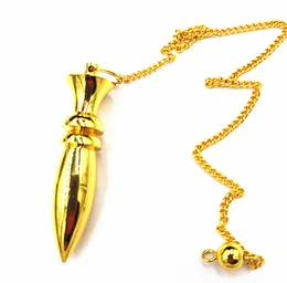 pendulum pendant Metal spirit divination frequency modulation solid brass men and women lucky hand spirit swing chain spirit pendu1414917