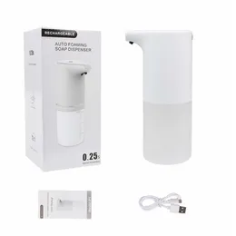 Disinfection Machine 350Ml Matic Touchelss Dispenser Usd Charging Infrared Induction Soap Foam Kitchen Hand Sanitizer Bathroom Acces Dh9Vz