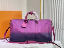 حقيبة سفر للرجال المصممة KEE 50 Doll Taurilons Leather Keess Pall Pall Soft Travel Bag Summer Bostons Bag Bag Highs Handbag Outdior Large Crace M59712