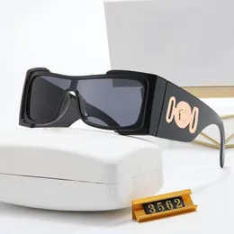 Retro designer okulary przeciwsłoneczne mężczyzna Kobiety Okulsowa tarcza Sun Faj chłodne Słońce Prostokątne soczewki Goggle Adumbral Luksusowe okulary vintage