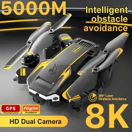 Drohnen G6 Drone Professionelle 5G 8K HD Kamera Luftaufnahmen GPS RC Flugzeug Vierseitige Hindernisvermeidung Faltbarer Quadcopter YQ240217