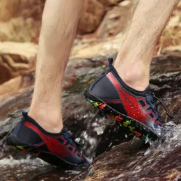 Uomo Donna Antiscivolo Durevole Scarpe da acqua in gomma Leggera Spiaggia Scarpe da ginnastica a piedi nudi Scarpe sportive Traspiranti Trekking a monte Aqua 240123