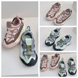 Scarpe per bambini Scarpe sportive per bambini Autunno Nuovo Anti Kick Scarpe da esterno Scarpe da alpinismo Scarpe casual per ragazzi Scarpe per ragazze Scarpe di tela Scarpe per bambini rosa Regalo di Natale