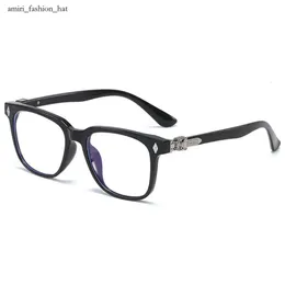 Designer Ch Cross Glasses Frame Chromes Occhiali da sole di marca per uomo Donna Trendy Round Face chromees Eye Male Protection Heart Montature per occhiali di lusso