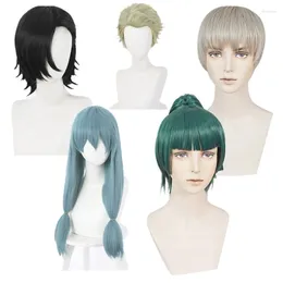 Fontes de festa jujutsu kaisen inumaki toge zenin maki mahito yoshino junpei nanami headwear para cosplay traje ternos halloween carnaval