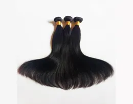 Outlet Silky Straight Unprocessed Mink Brazilian Virgin Human Hair Sexy Peruvian Malaysian Indian remy Hair Natural Color and Blac3599402