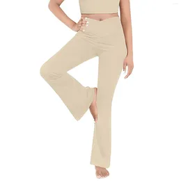 Pantaloni da donna a vita alta elastici a tutta lunghezza Accessori per vacanze all'aria aperta Jogging Adulti Traspirante Palestra quotidiana Leggings da donna Home Yoga Sport