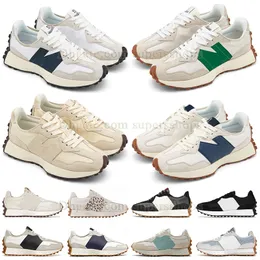 Free Shipping Designer New 327 running shoes Mens for walking new white Navy light camel white grass green sea salt bean milk Dark gray women 327s Sneakers Trainers