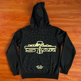 رجال خمر pulver hoodies عالية الجودة من النوع الثقيل المقنع بالجنسين سائغ