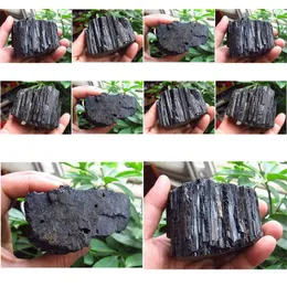Decorative Objects & Figurines 350G Natural Black Tourmaline Crystal Stone Original 201125 Drop Delivery Home Garden Home Decor Home A Dhqyk