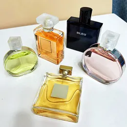 Lüks tasarımcı 100ml parfüm eau de parfum yoğun koku zarif ve büyüleyici vücut sprey hediye iyi koku uzun süre uzun süre kadın erkekler için