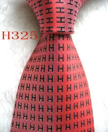 H325 100Silk Jacquard 직접 수제 Men039S TIE NECKTIE015345765