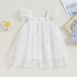 Abiti da ragazza Abiti da bambino per neonati Tutu di pizzo floreale Abito in tulle Senza maniche Cinghie Abiti da principessa per feste prendisole Torta di compleanno Smash Outfits