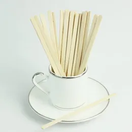 5000 Pezzi 14 cm Agitatori per caffè in legno naturale usa e getta 5 5 Bastoncini per ghiaccioli in legno per cupcake Cafe Coffee Shop 242I