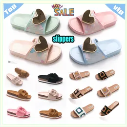 Designer Casual Platform Anti-Kollisions-Stirnband Slides Hausschuhe Herren Damen verschleißfeste Sandalen mit weichen Sohlen Flache Sommer-Strand-Slipper Größe 36-40