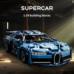 Blocos 89115 Super Car 1 14 900pcs Blocos de construção e brinquedos de construção Conjunto de construção de brinquedos de Natal para crianças e adultos