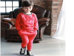 2019 New Spring Autumn Boys Tracksuits Fashion Boy Sports Sets Children Long Sleeve Casual TshirtPants 2pcs Set Kids Suits Outfi5443150
