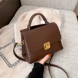 Evening Bags Vintage Tote Bag Winter Quality PU Leather Women's Designer Handbag Purses Luxury Mini Shoulder Messenger