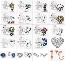 2021 nuovo stile 925 sterling silver moda classica fai da te cartone animato squisito creativo semplice orecchini gioielli fabbrica diretta s8252571