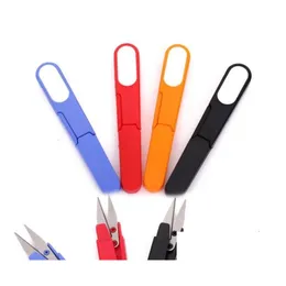 Scissors 1200Pcs/Lot Clippers Sewing Trimming Nipper Embroidery Thrum Yarn Fishing Thread Beading Cutter Mini Tool Dhs Drop Delivery Dhvvq