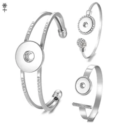 Ciondoli a scatto allo zenzero aperti con cristallo per gioielli con bracciale intercambiabile con bottoni da 18 mm per donna5569770