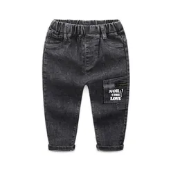 KEAIYOUHUO 2020 AutumnWinter Dünne Jeans Kinder Jungen Cowboy Hosen DarkColor Denim Lange Hosen Kinder Baby Jungen Strech Jeans J121592896