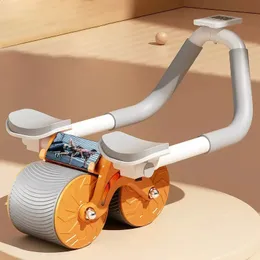 プランクトレーナープッシュアップヘルシー腹部ホイール自動リバウンドマッスルトレーニング世帯モデル240127