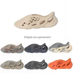 Pantofola Scarpe per bambini Top Big Baby Slide Slipper Ragazzi Ragazze Pantofole firmate Scarpe nere Ragazzo Sneakers Bambino Bambini Kid Moda Grigio D Dhuln