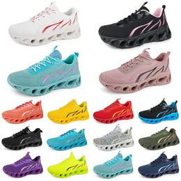 GAI Uomo Donna Scarpe da corsa Fashion Trainer Triple Nero Bianco Rosso Giallo Verde Blu Pesca Verde acqua Viola Arancione Rosa chiaro Sneakers sportive traspiranti Twenty Three