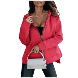 여자 재킷 가을 땀 셔츠 지퍼 까마귀 오버 사이즈 스웨트 의류 캐주얼 포켓 중간 길이 외곽웨어 가을 jacke