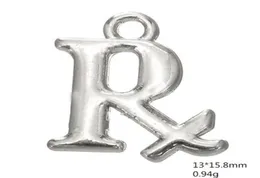 Pharmacy Symbol RX message charm Other customized jewelry013779527