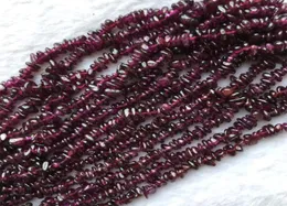 Sconto intero naturale rosa viola granato pepita chip perline sciolte forma 3x6mm gioielli adatti collana bracciali 155quot 055259086