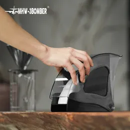 Mhw3bomber clássico suporte de filtro de café caixa de armazenamento durável café bar requintado casa barista acessório 240201