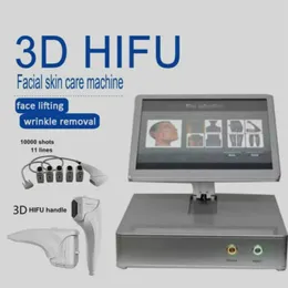 3D 4D Hifu Máquina Smas Face Lift e Emagrecimento Corporal 1 Tiro 12 Linhas 8 Cartuchos Selection378