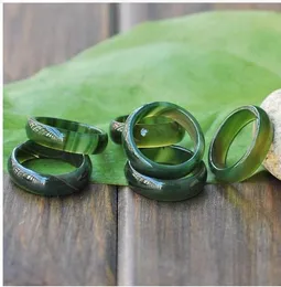 100 Natural Dime Jade in Myanmar mieszanki Pierścień A5012343363811
