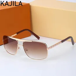 Vintage Square Men Okulary przeciwsłoneczne Przyjazd 2023 Luksusowy projektant marki okulary przeciwsłoneczne dla mężczyzny Uv400 de Sol Masculino Hurtowe 240124