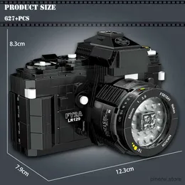 블록 새로운 디지털 카메라 장난감 빌딩 블록 FY2A SLR 카메라 벽돌 모델 크리에이티브 장난감 크리스마스 선물 627 PCS 블록 그림