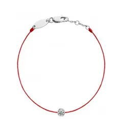 B01001F linha de linha vermelha feita à mão corda artesanal pulseiras pulseiras para mulheres presente de aniversário joias y11198945958