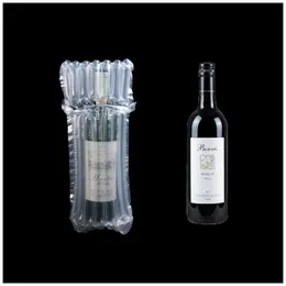 Air Dunnage Bag Wholesale 328Cm Filled Protective Wine Bottle Wrap Inflatable Cushion Column Bags With Pump Drop Delivery Office Sch Dhcku