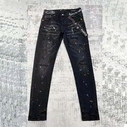 Ksubi Jeans Trend mody Kusbi Jeans Designer Ksubi Jeans Kobieta chude dżinsy 2024 Luksusowe dżinsowe spodni w trudnej sytuacji Black Jean dżinsy Slim Fit 997