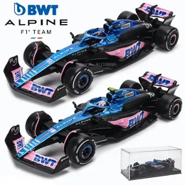 BBURAGO 1 43 10 # PIERRE GASLY ALPINE TEAM A523 # 31 ESTEBAN OCON CAR CAR DIE CAST MODEL MODEL