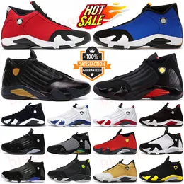 nike Air Jordan14 Travis Scotts Retro Last Shot 14S Basketbol Ayakkabıları Jumpman 14 Tasarımcı Atletik Erkek Kadınlar Siyah Beyaz Kırmızı Sarı Işık Grafit Kış  【code ：L】