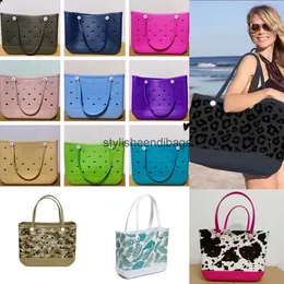 حقائب الزحمة الزحمة الإضافات كبيرة Boggs Bitch Bag Bag Bag Bag Rapber مع ثقوب Bog Bags Beach XL Designerh24219