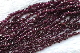 Discount Whole Natural Rose Purple Garnet Nugget Chip Loose Beads Form 3x6mm Fit Jewelry Necklace Bracelets 155quot 052994283