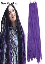ZiZi Braids Hair 28Inch Box Braids Crochet Hair 50gpcs Grey Purple Pink Blonde Green Curly Braiding Synthetic Hair Extensions BS08435617