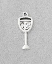 Ganze antike versilberte Legierungs-Geschirr-Charms, Weinglas-DIY-Schmuck-Charms, insgesamt 1021 mm, 100 Stück AAC13224575881